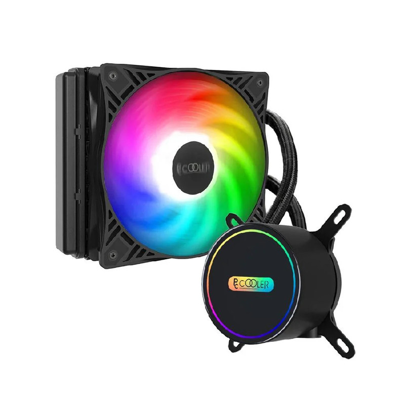 PC Cooler CPU AIO 120MM Liquid Cooler GI-CX120VC - مبرد